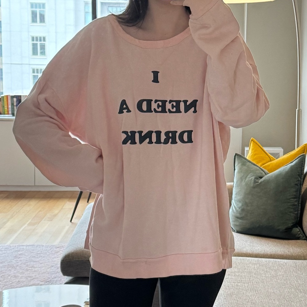 Wildfox I Need a Drink Sweatshirt